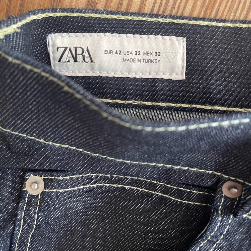 Zara Indigo Denim Shorts